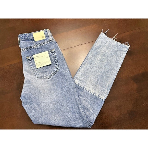 AG Adriano Goldschmied The Phoebe Vintage High Waisted Tapered Leg Jeans Size 25 - Picture 5 of 16